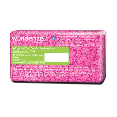 Wonderize Soft Comfort Sanitary Pads Super Value Pack (XL) 15's - Sanitary Napkins