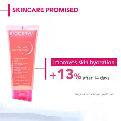 Bioderma Sensibio Face Gel Moussant 100 ml - Face Gels