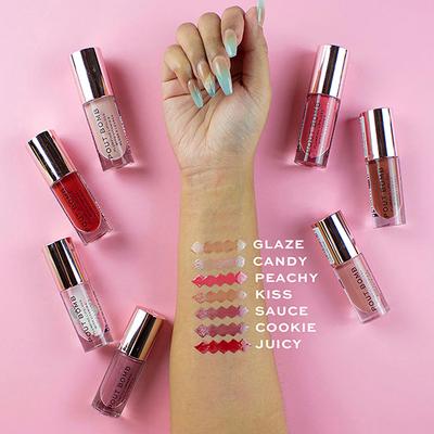 Makeup Revolution Pout Bomb Plumping Gloss Peachy Coral 4.6ml - Lip Glosses