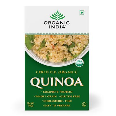 Organic India Quinoa Seeds 500 gm - Nutritional Bars