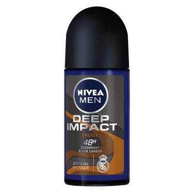 Nivea Men Deep Impact Roll-On Deodorant - Energy 50 ml - Men Deodorants/Roll-Ons