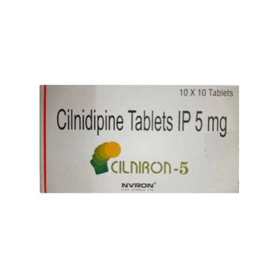 CILNIRON 5mg Tablet 10's - Hypertension-Cal