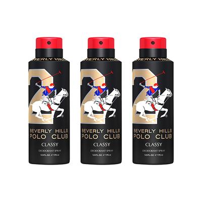 Beverly Hills Polo Club Classy Men Deo No.2 Trio Pack + Sport Series Collection Men EDT Set 589 ml 1's - Deodorants/Roll-Ons