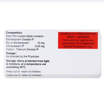 STRESNIL PLUS 10.25 Tablet 10's - Depression-Ant