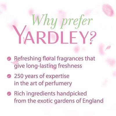 Yardley London English Rose Eau De Toilette 125 ml - Perfumes (Edt/Edp)