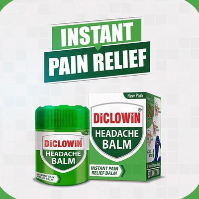 DICLOWIN HEADACHE Balm 12gm - Pain relief-Nsa