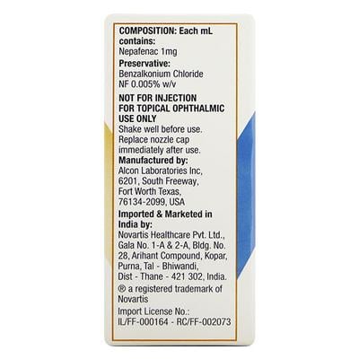 NEVANAC Ophthalmic Suspension 5ml - Eye conditions-Oph