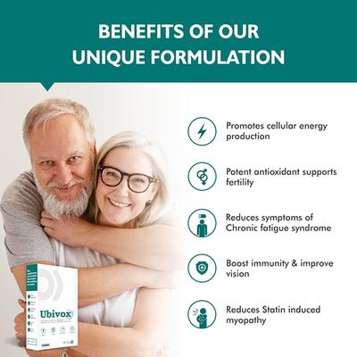 Nuvox Ubivox Sugar Free Tablet 30's - Nutritional Supplements