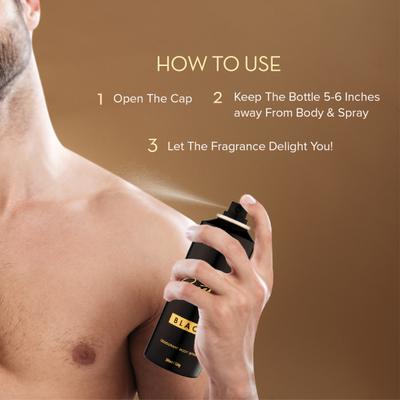 Signature Deo Body Spray - Black 200 ml - Perfumes (Edt/Edp)