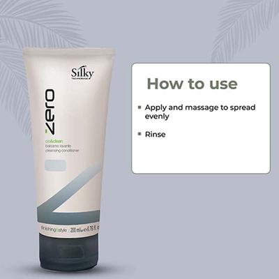 Silky Technobasics Zero Co and Clean 200 ml - Conditioners