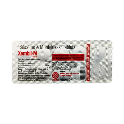 XEMBIL M Tablet 10's - Allergies-Ant