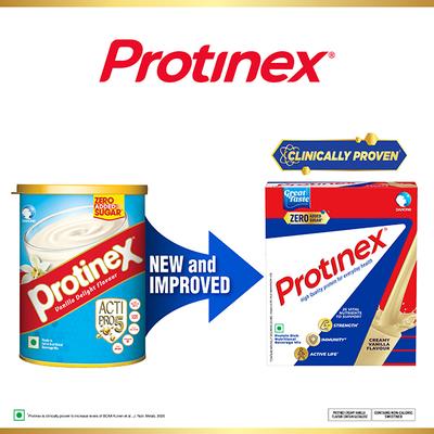 Protinex Powder - Creamy Vanilla Flavour 250 gm (Refill Pack) - Protein Drink
