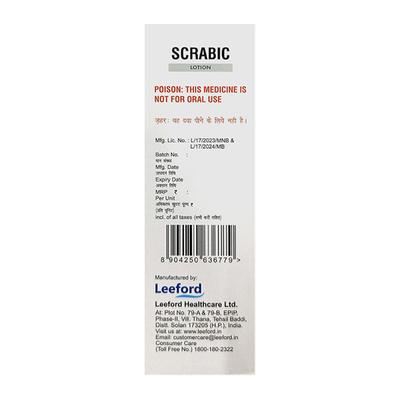 SCRABIC Lotion 100ml - Scabies-Oth