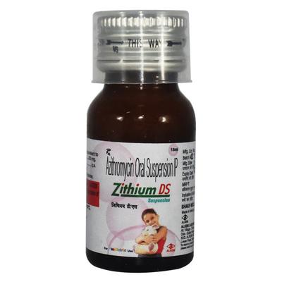 Zithium DS 200mg Suspension 15ml - Bacterial Infections-Mac