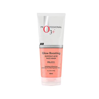 O3+ Glow Boosting Glycolic Acid Brightening Face Wash 100 ml - Face Wash & Cleansers