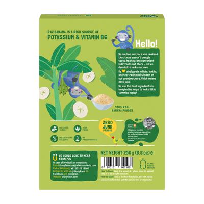 Slurrp Farm Cereal Raw Banana Powder 250 g - Baby And Infant Supplements