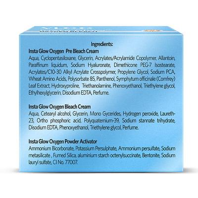 VLCC Insta Glow Oxygen Bleach with PRE Bleach Cream 25.7gm - Bleach