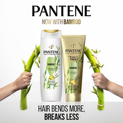 Pantene Advanced Hairfall Solution with Bamboo Shampoo 180 ml - Shampoos