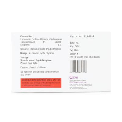 Tyrodin Fsr 500mg Tablet 10'S - Bleeding Disorders-Hae