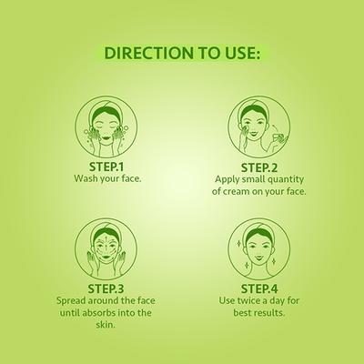 Berina Go Glow By Berina Aloevera & Tea Tree Extract Face Cream 500 ml - Skin-Treatment