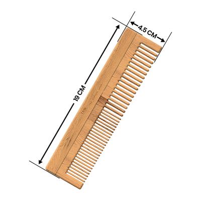 Tnw The Natural Wash Neem Wood Comb 50gm - Hair Combs