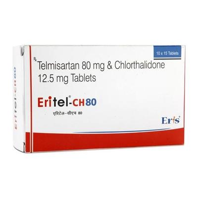 Eritel CH 80mg Tablet 15'S - Hypertension-Ang
