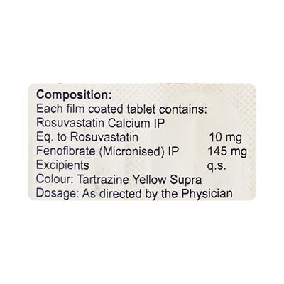 ROSUCAD 10 F Tablet 10's - High Cholesterol-Dys