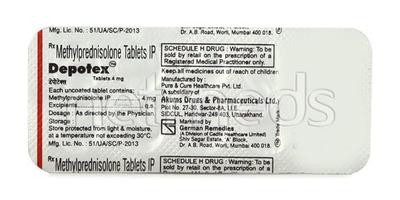 Depotex 4mg Tablet 10'S - Hormonal Therapy-Cor