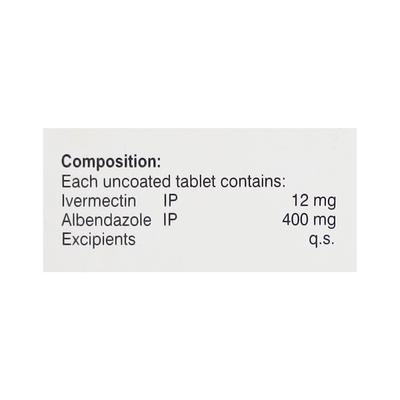 EVIMECTIN A Tablet 1's - Parasitic Worms-Ant
