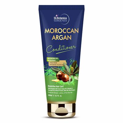 St.Botanica Moroccan Argan Hair Conditioner with Organic Argan Oil & Vitamin E 200 ml - Conditioners