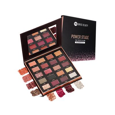 Swiss Beauty Power Stage Eyeshadow Palette Shade- Mystic Glam 25 gm - Eye Shadow Palettes