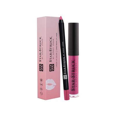 Star Struck by Sunny Leone Kiss Me Pink Lip Kit Lip Gloss and Lip Liner 2's - Lip Glosses
