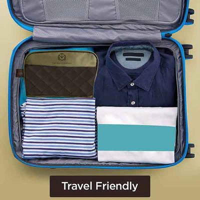 The Man Company Gentlemans Grooming & Shaving Pouch for Men 150 ml - Facial Kits