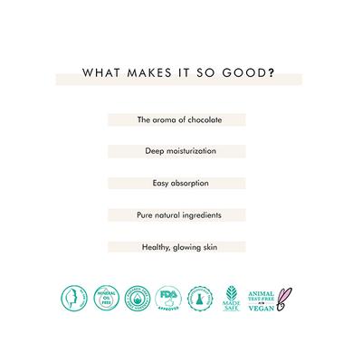 mCaffeine Naked & Rich Deep Moisturizing Choco Body Butter 250 gm - Shower Gels & Body Wash