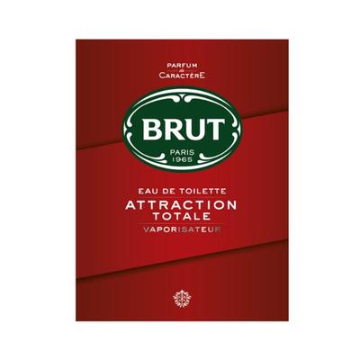 Brut Attraction Totale Eau De Toilette (EDT) Perfume for Men Long-Lasting Woody Fragrance 100 ml - Men Perfumes (Edt/Edp)