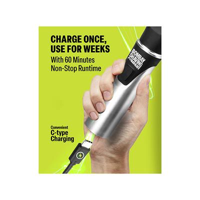 Bombay Shaving Company Baller Pubic Hair Trimmer For Men, Safe Ceramic Blades, Type C Charging, Ipx6 110s 110's - Trimmers
