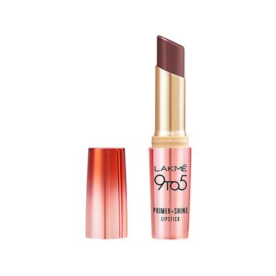 Lakme 9 to 5 P+S Lipstick Chocolate Brown 3.6 gm - Lipsticks