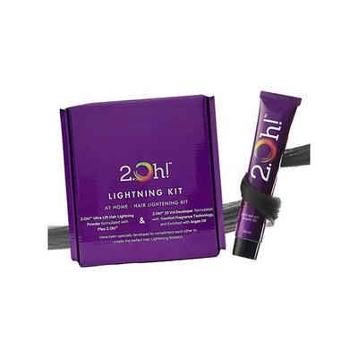 2.Oh! Semi Permanent Hair Color + Lightning Kit - Charcoal Combo 1's - Hair Creams