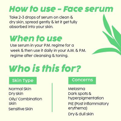 Plix The Plant Fix 3% Tranexamic Face Serum (30Ml) And Pineapple Foaming Face Wash (100Ml) 2's - Face Serum
