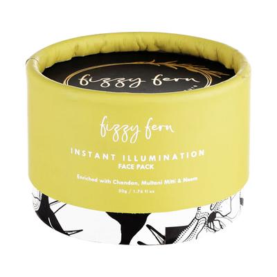 Fizzy Fern Instant Illumination Face Pack 50 gm - Face Packs