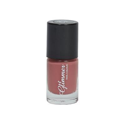 Glimmer Nail Polish Muddy Red 5 ml - Nail Polish