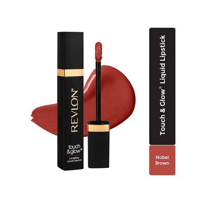 Revlon Touch & Glow Everyday Matte Liquid Lipstick- Noble Brown 5 ml - Liquid Lipsticks