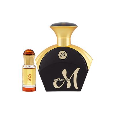 Ajmal Mukhallat Raaqi Concentrated Perfume Oil Floral Fruity And Maryaj M For Her EDP Fruity Floral Perfume 100 ml - Perfumes (Edt/Edp)