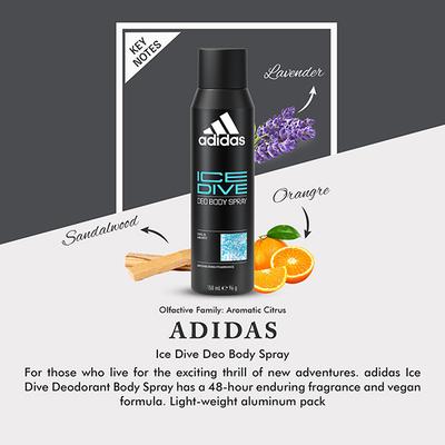Adidas Ice Deodorant Set 150ml 3's - Men Deodorants/Roll-Ons