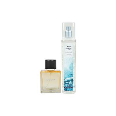 Ajmal Aretha EDP & Wild Waters EDT Pack of 2 350 ml - Perfumes (Edt/Edp)