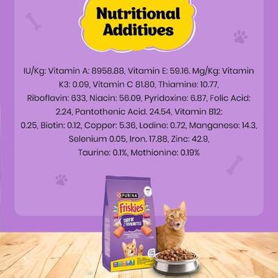 Nestle Purina Friskies Surfin Favourites Cat Food 2.5 kg - Petfood