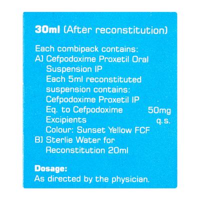 TIMEBOND ORANGE+LEMON FLAVOUR 50 Oral suspension 30ml - Bacterial Infections-Cep