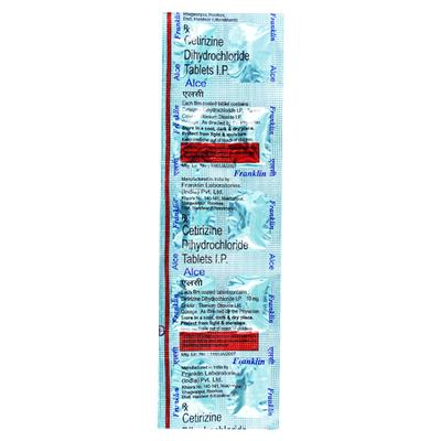 ALCE 10 Tablet 10's - Allergies-Ant