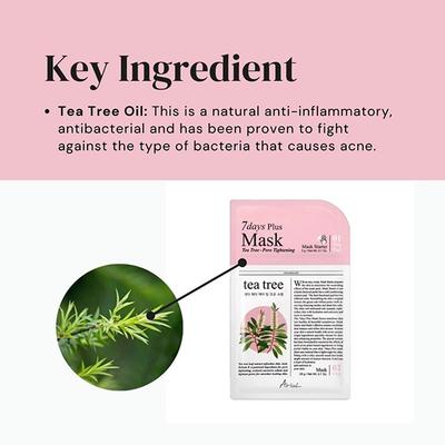Ariul Ariul Seven Days Plus Mask Tea Tree 20 ml - Sheet Masks