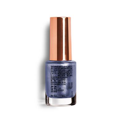Lakme Ultimate Glam Chrome Nail Blue CH4 6 ml - Nail Polish